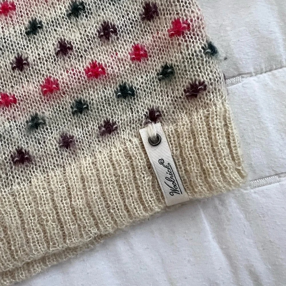 Woolrich Vintage Women's Fair Isle Sweater Size L EUC - Picture 5 of 9